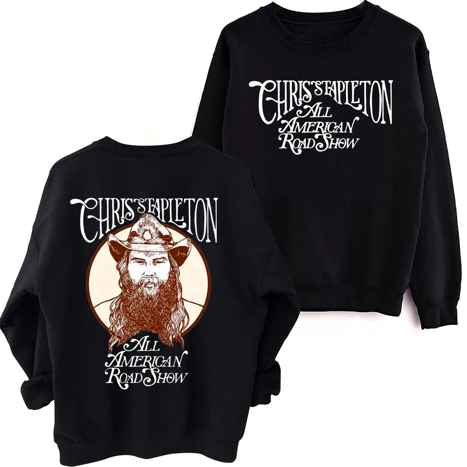 Chris Stapleton Higher Western Country Music Sweatshirt Man Woman Harajuku Hip Hop Long Sleeve Oversized Hoodie - Chris Stapleton Store
